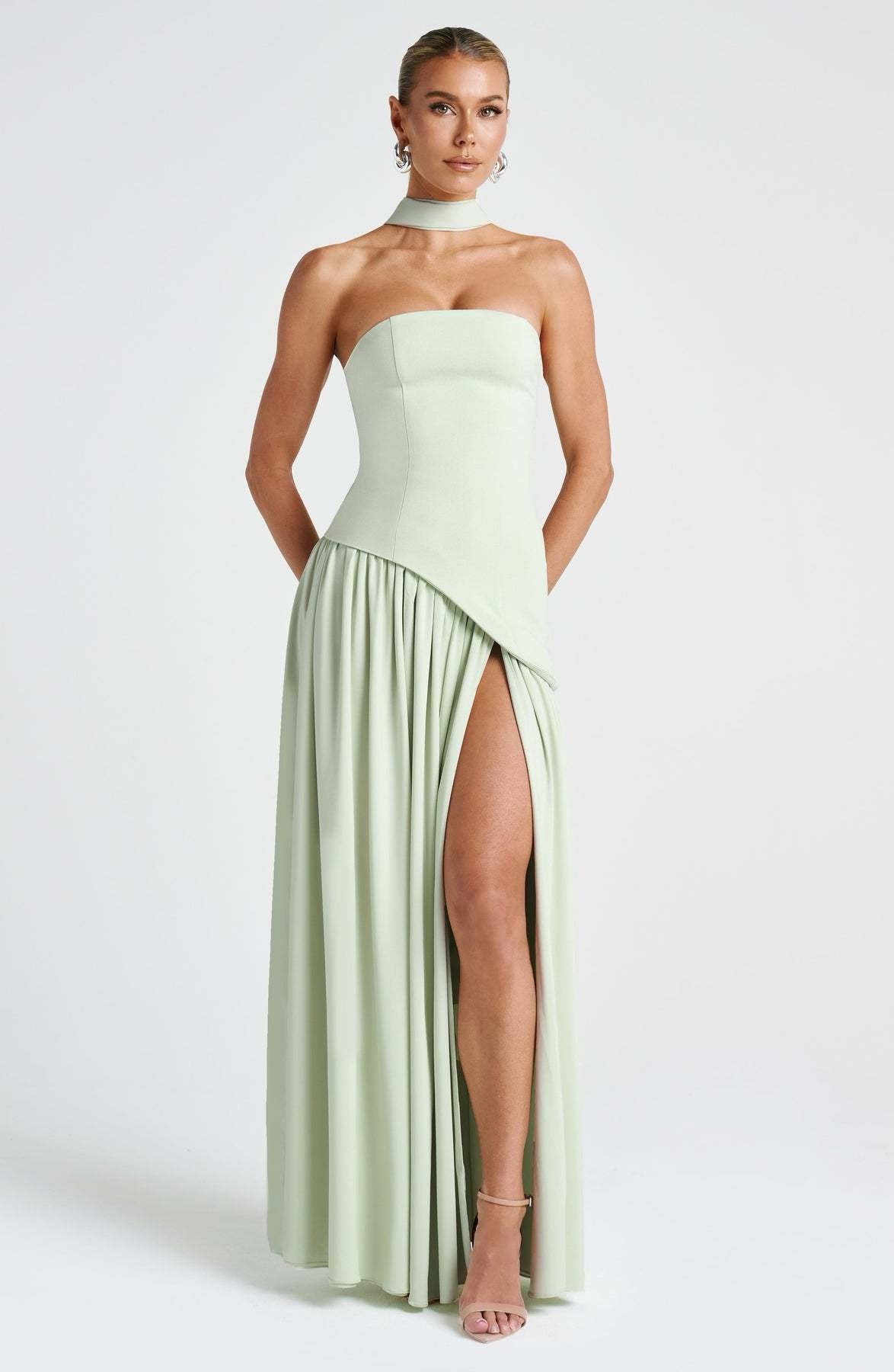 Éléonore – Robe maxi élégante et fluide