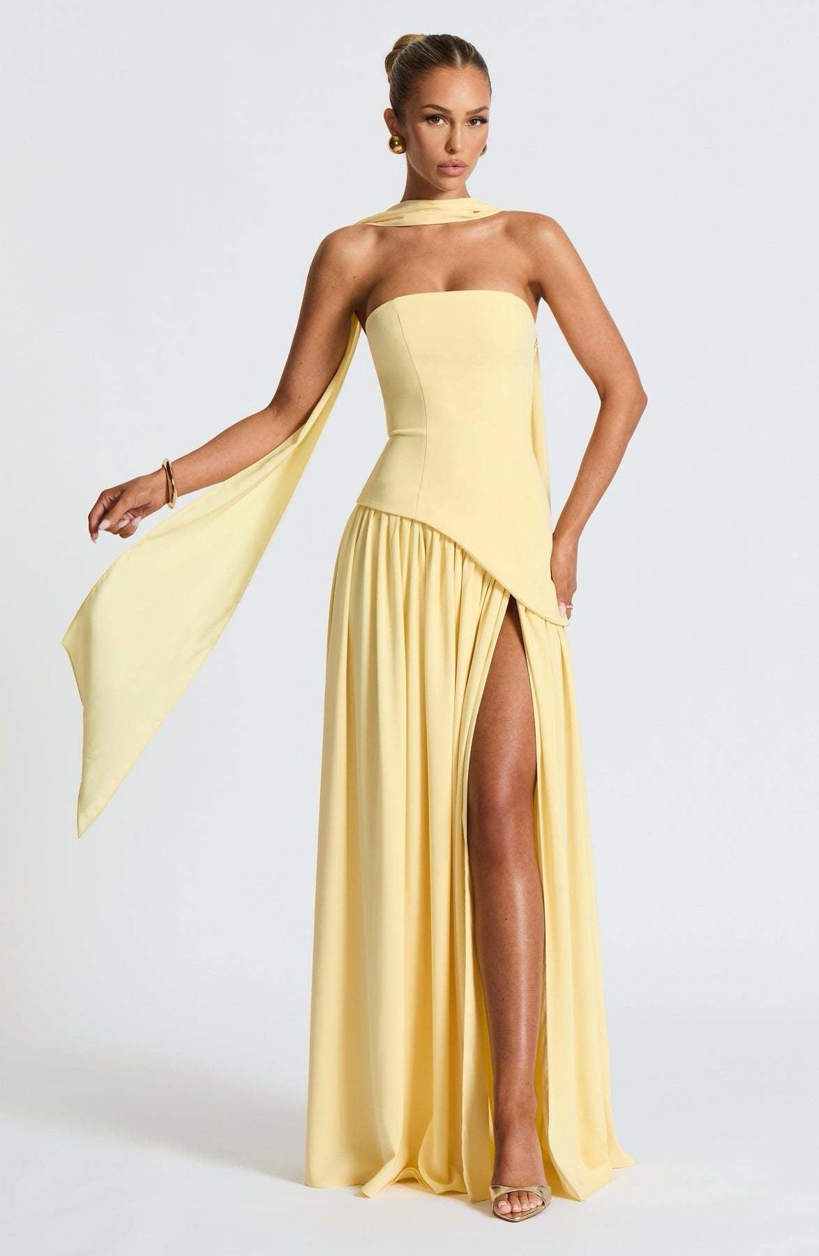 Éléonore – Robe maxi élégante et fluide