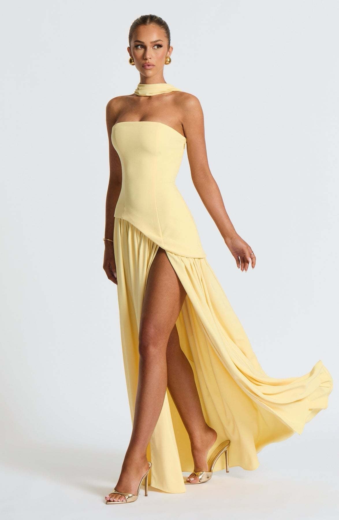 Éléonore – Robe maxi élégante et fluide