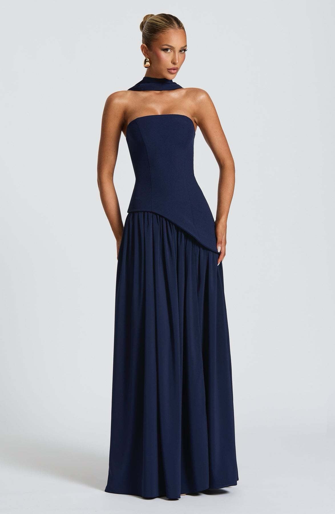 Éléonore – Robe maxi élégante et fluide