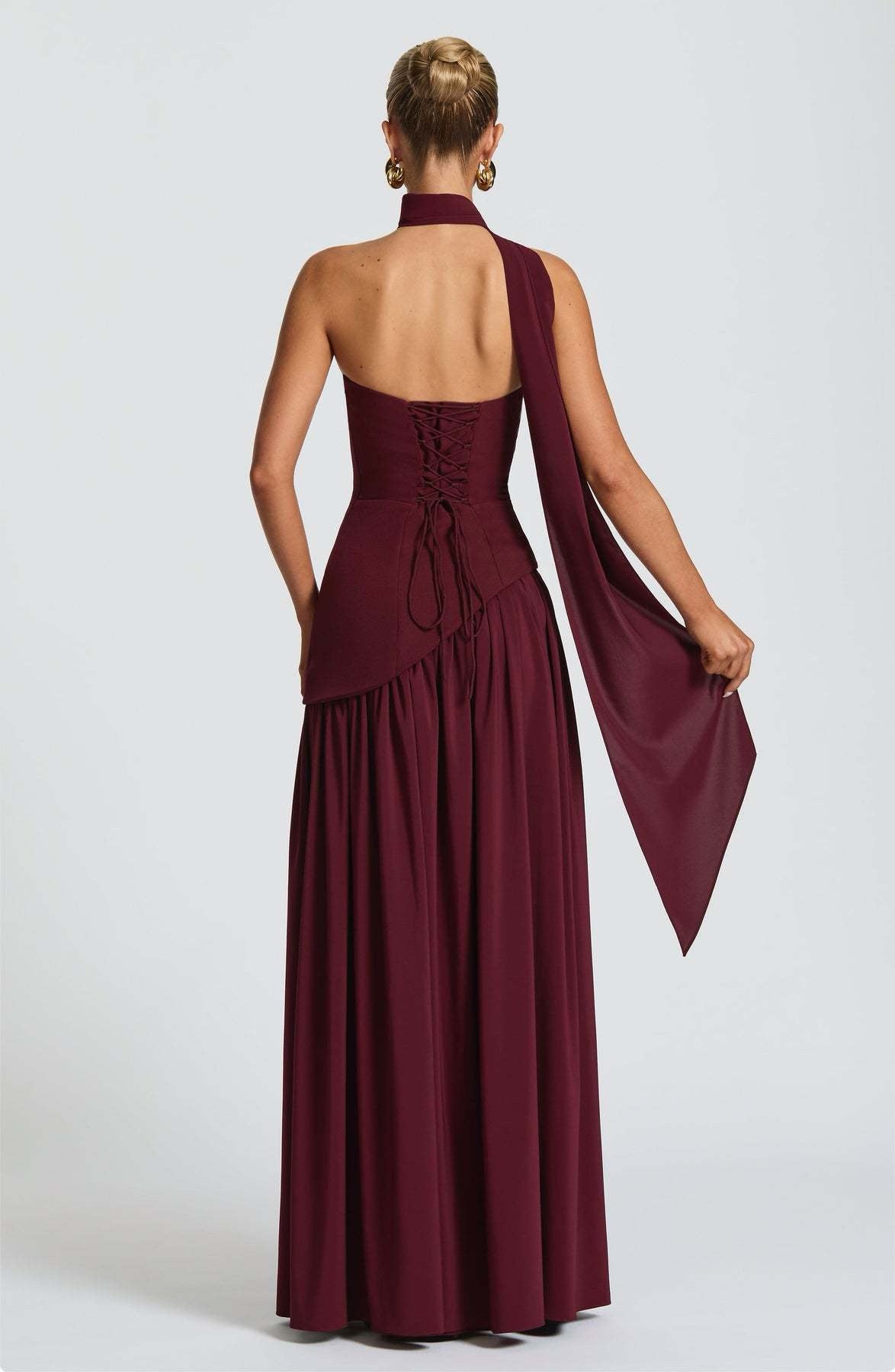 Éléonore – Robe maxi élégante et fluide