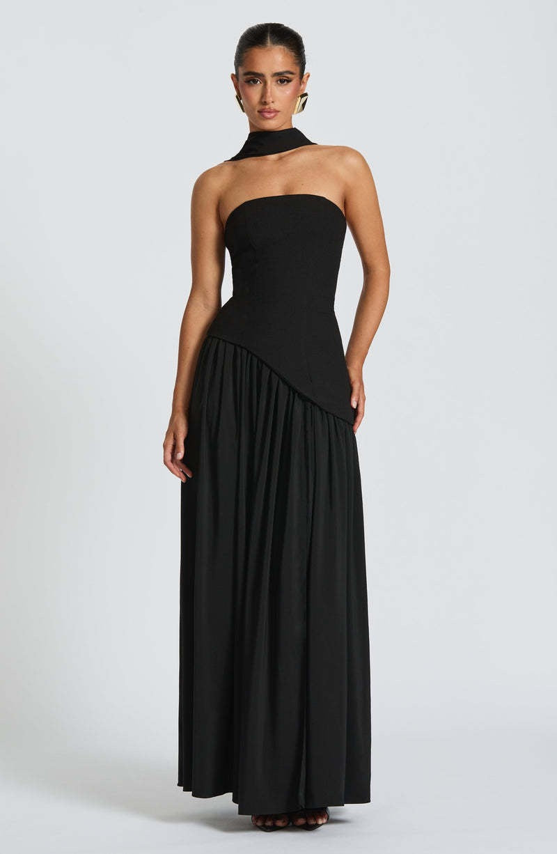 Éléonore – Robe maxi élégante et fluide