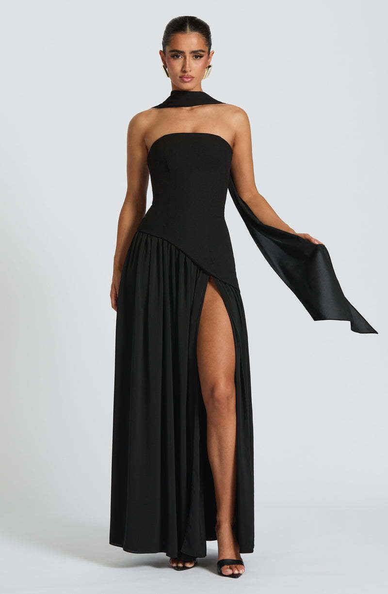 Éléonore – Robe maxi élégante et fluide