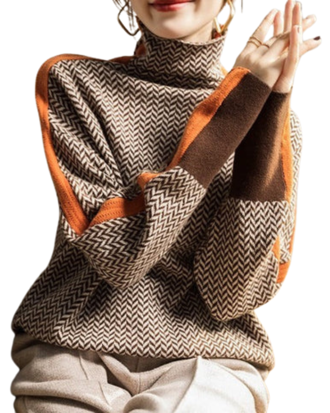 Lucette - Pull rayé élégant et confortable
