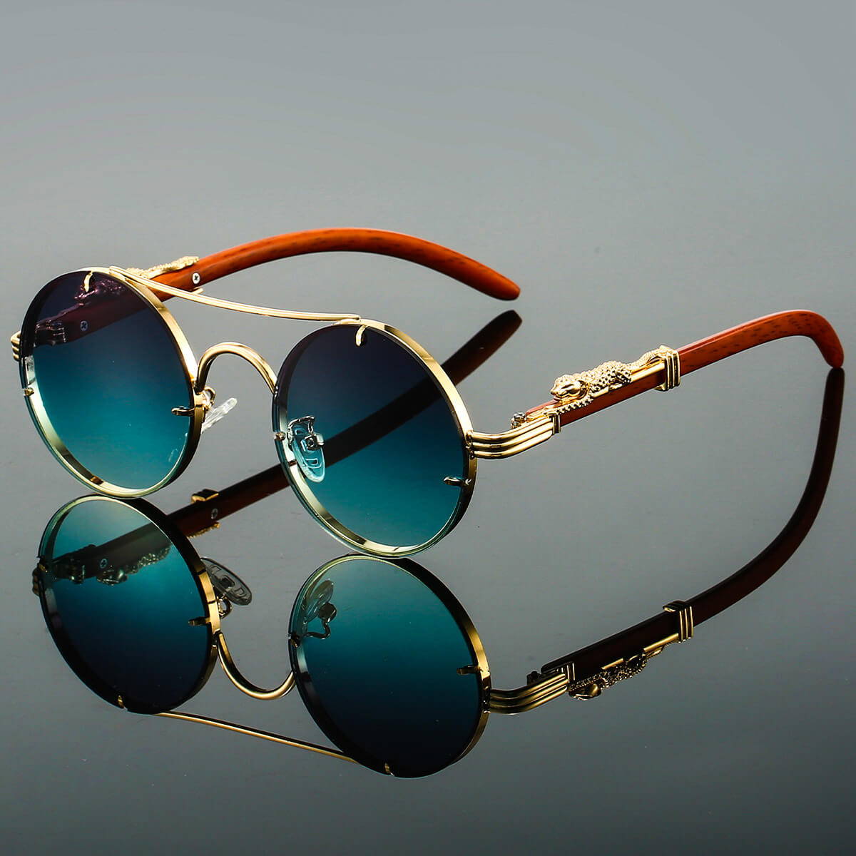 Léon – Lunettes de soleil rétro élégantes