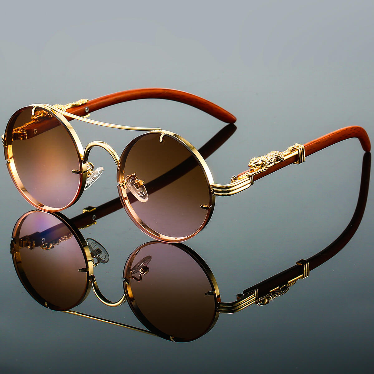 Léon – Lunettes de soleil rétro élégantes
