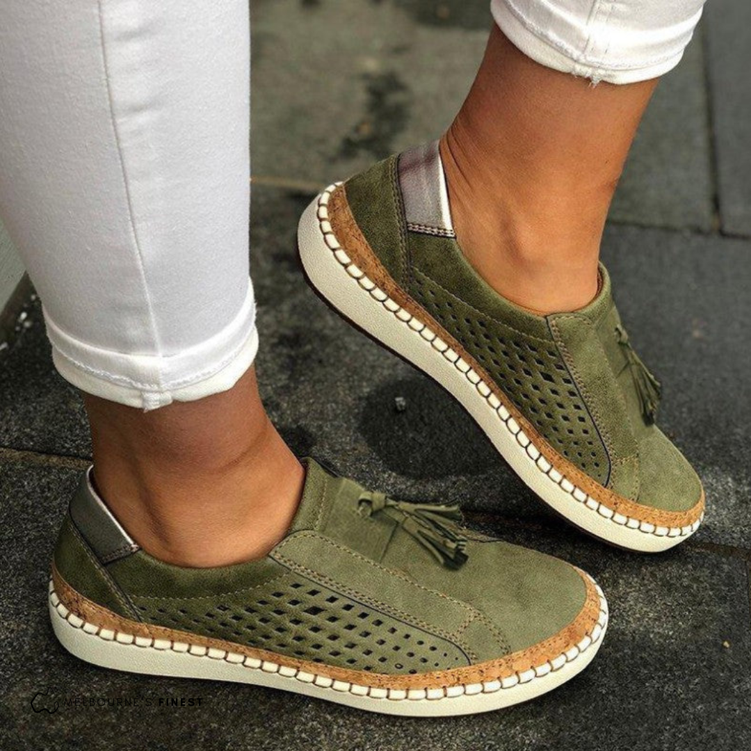 Émérence - Baskets confort respirant slip-on