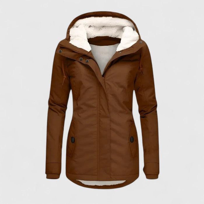 Mahaut - Manteau d’hiver imperméable avec capuche