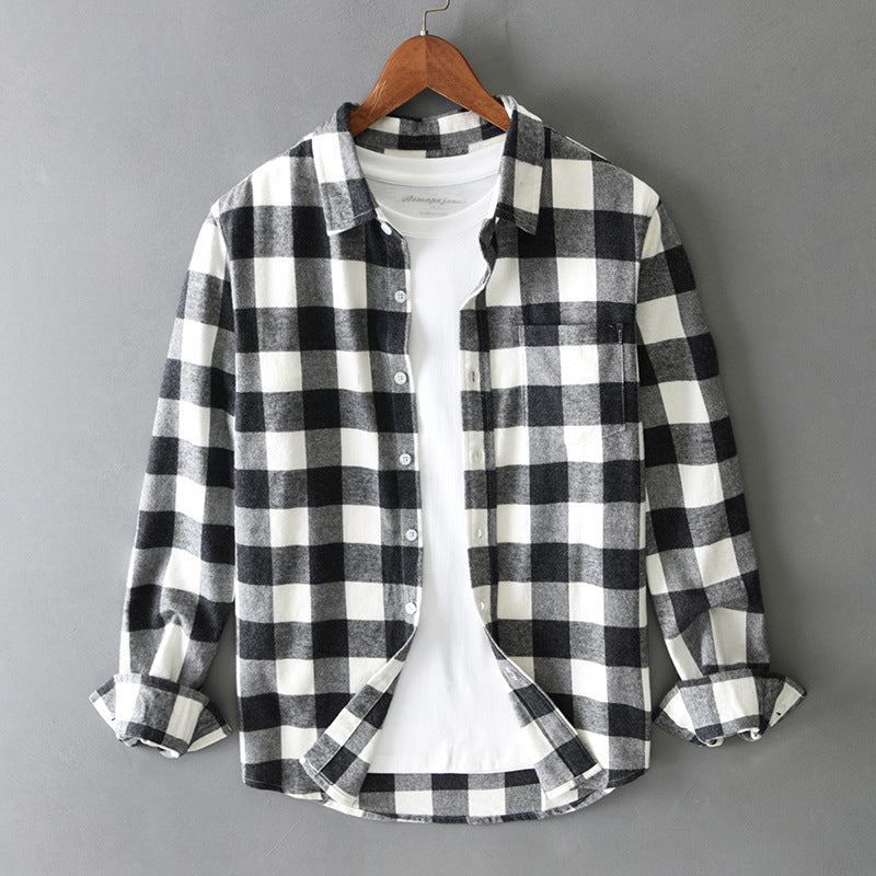 François – Chemise à carreaux élégante