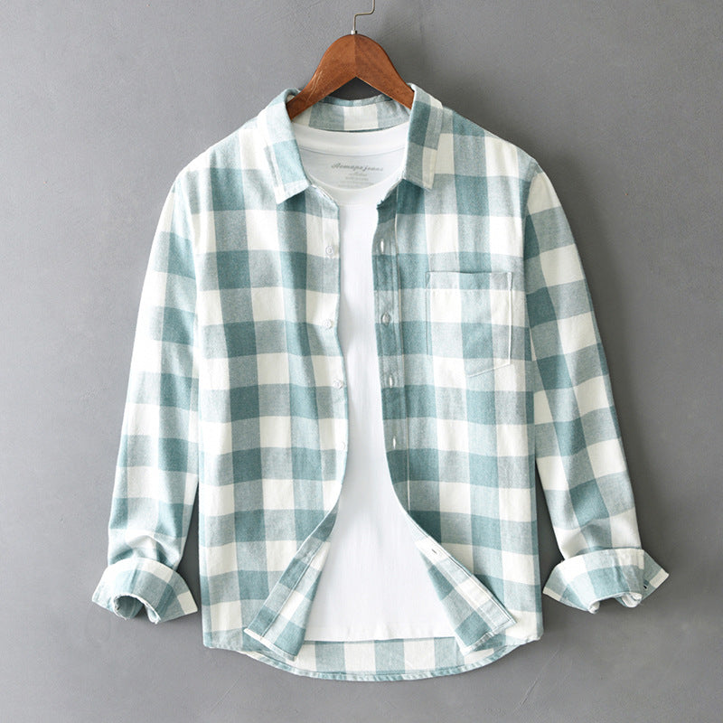 François – Chemise à carreaux élégante