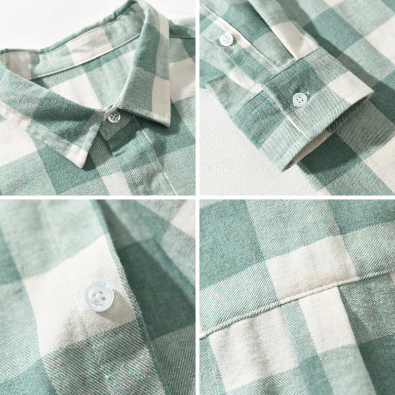 François – Chemise à carreaux élégante