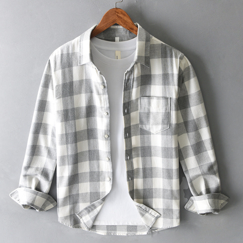 François – Chemise à carreaux élégante