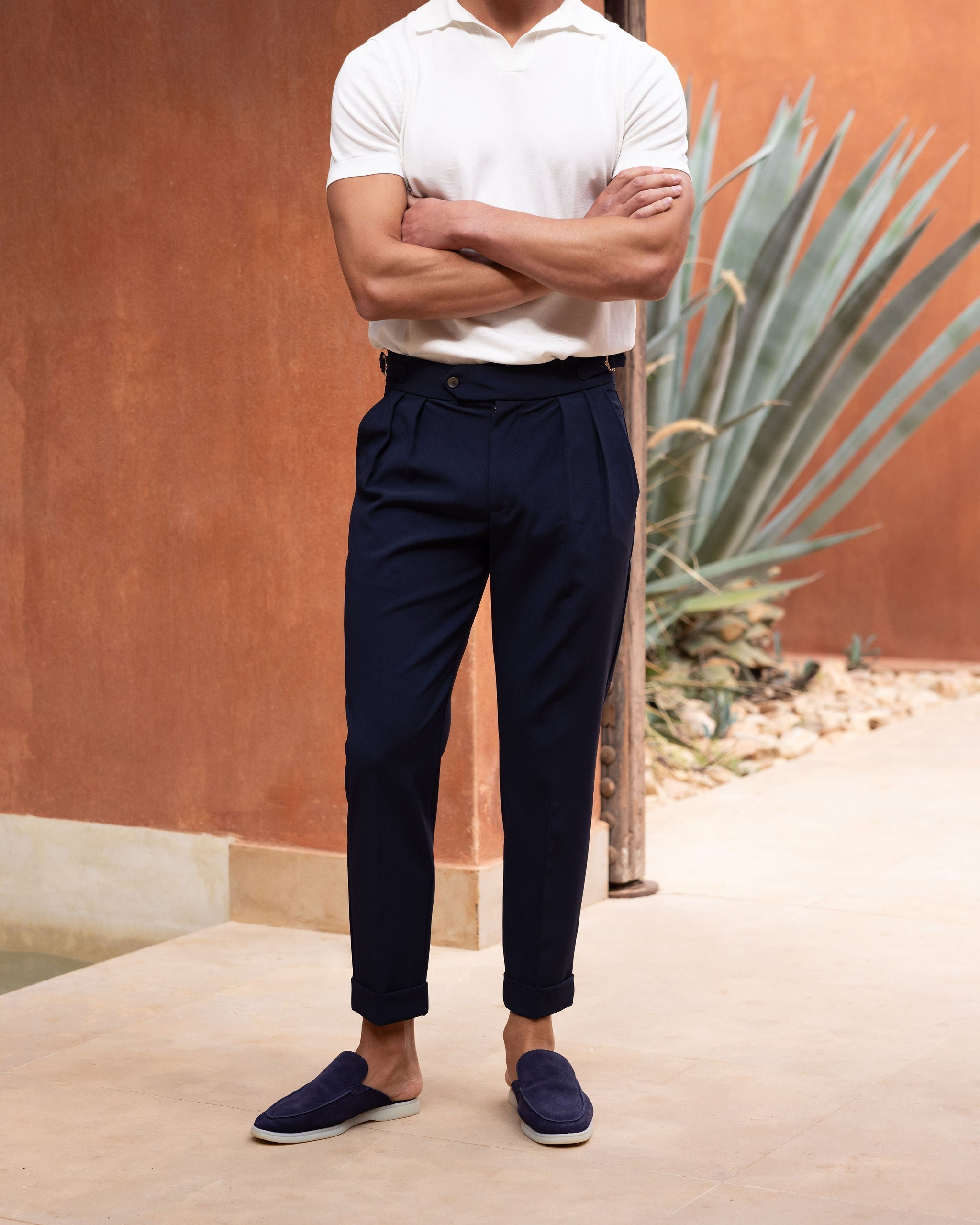 Aulier™ Pantalon Droit Bergh