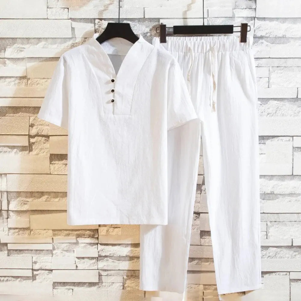 Costume Décontracté en Lin