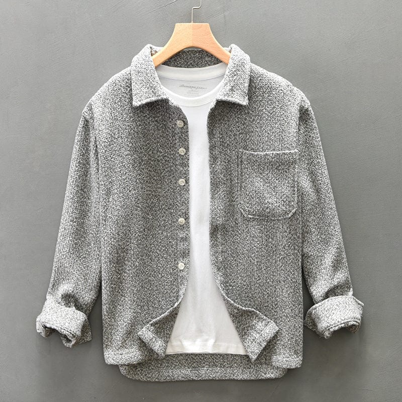 Ernest - Chemise en tweed élégante et chaleureuse