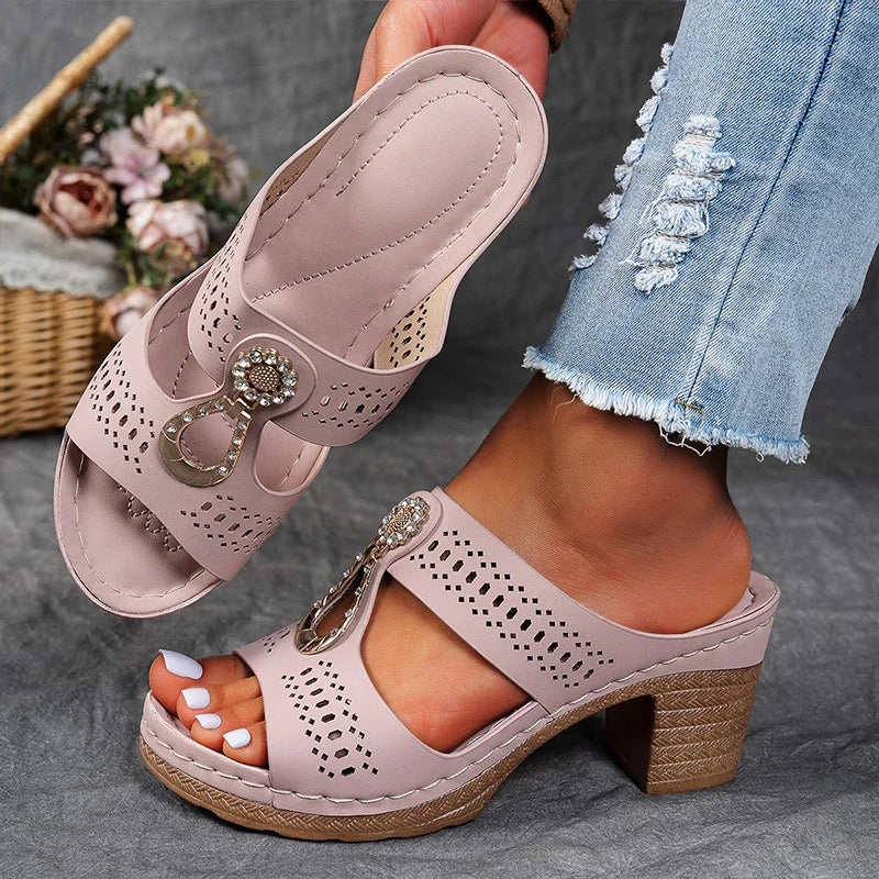 Élise – Sandales orthopédiques chic et confortables