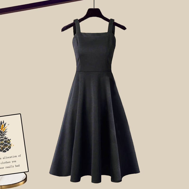 Ysaline - Ensemble élégant robe et pull ajusté