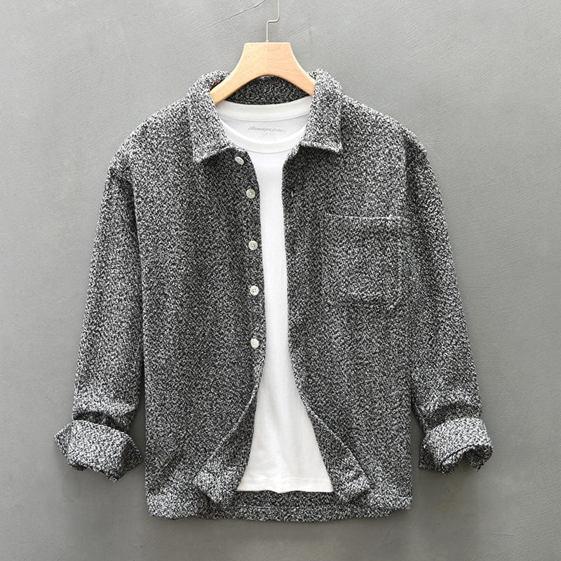 Ernest - Chemise en tweed élégante et chaleureuse