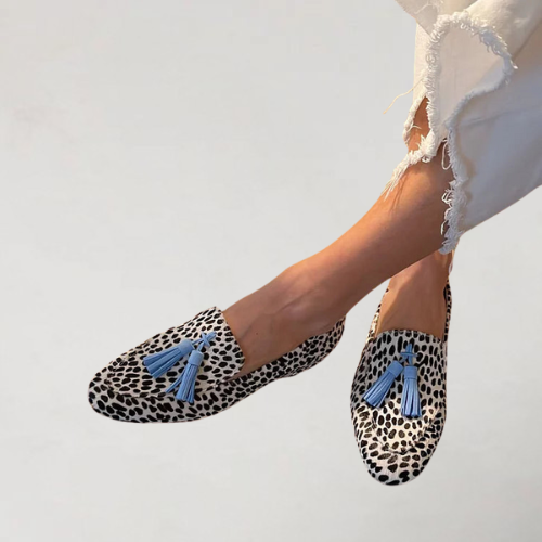 Émérance - Mocassins décontractés et tendance à pois