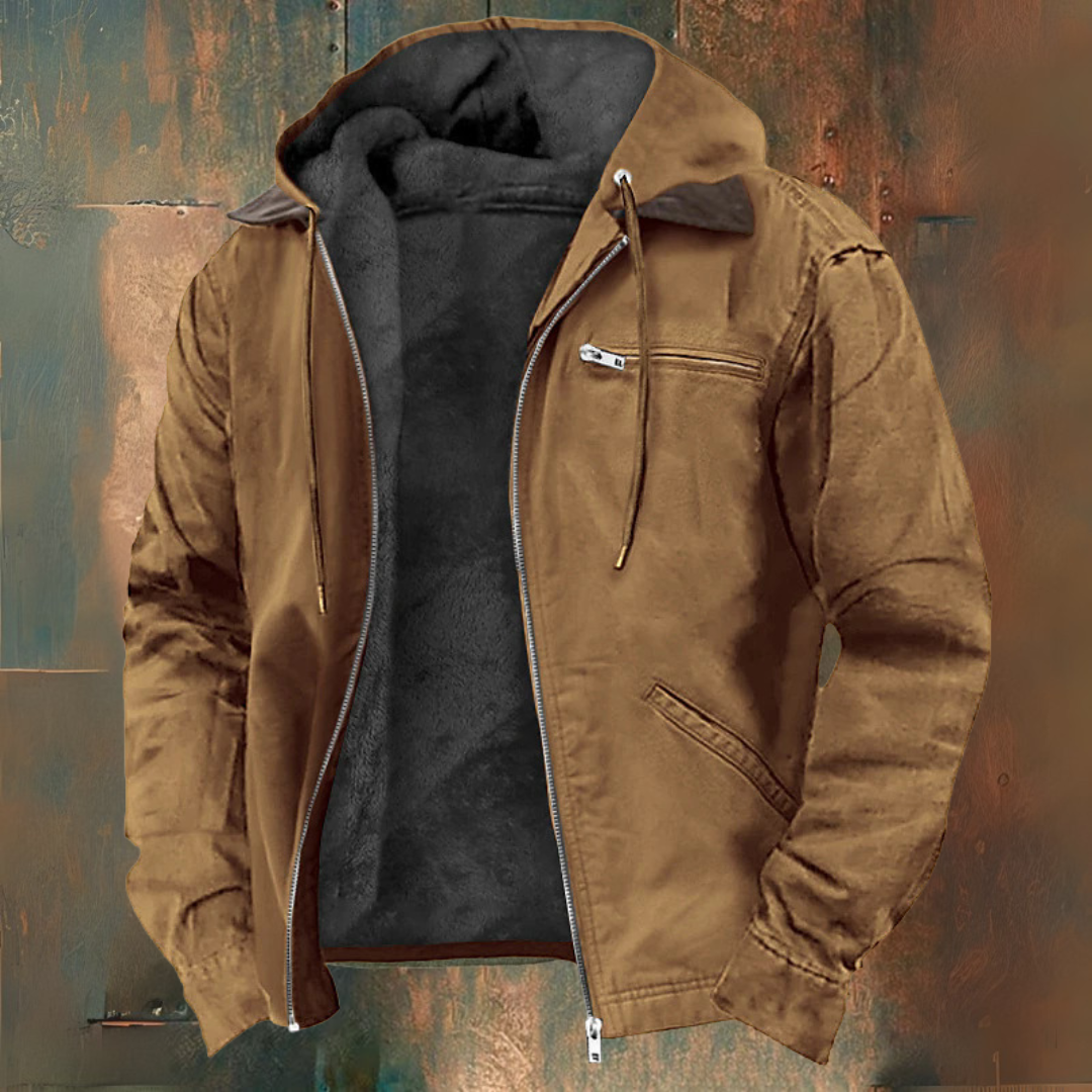 Raoul – Veste-gilet zippée à capuche