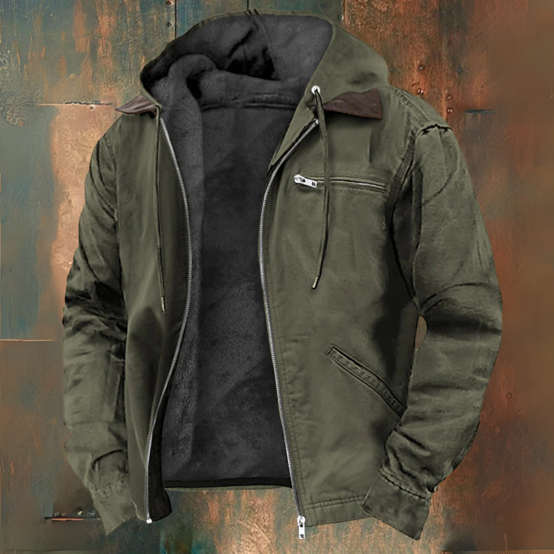 Raoul – Veste-gilet zippée à capuche