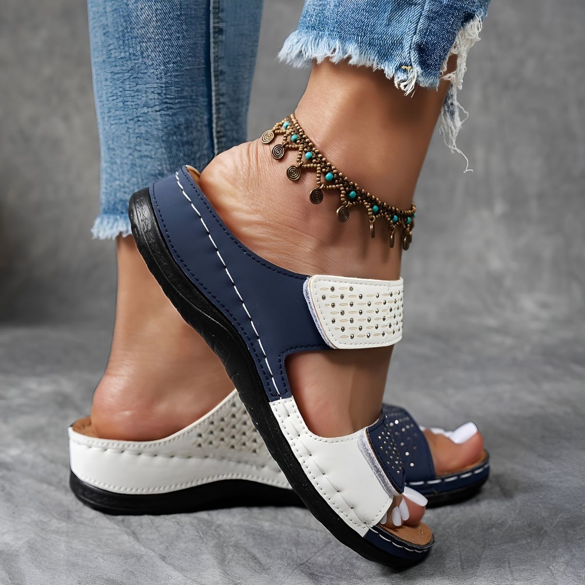 Théodora – Sandales orthopédiques élégantes et confortables