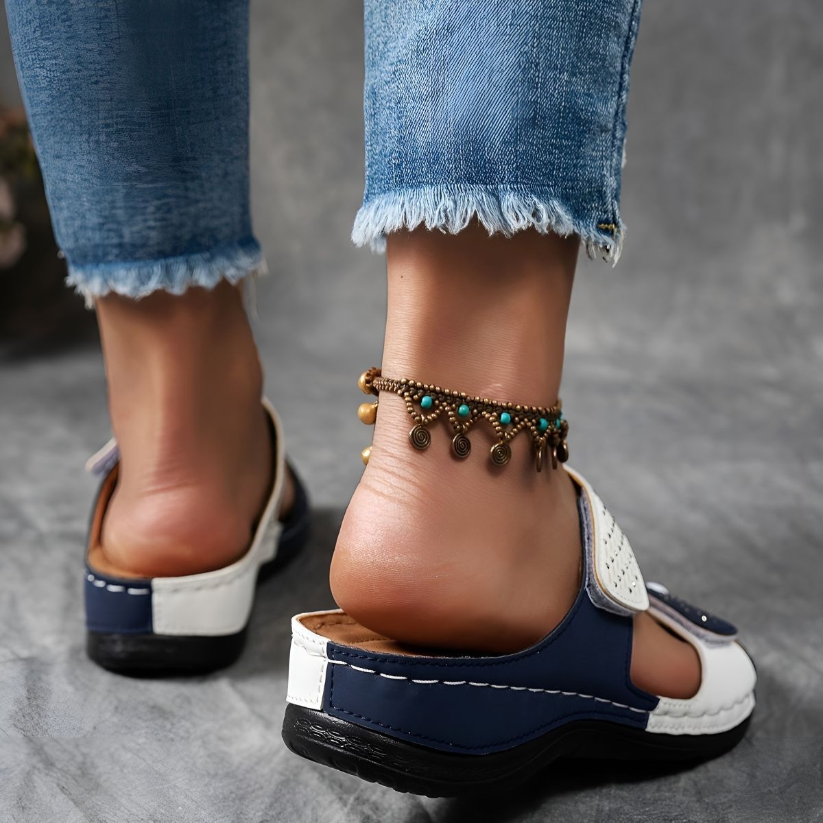Théodora – Sandales orthopédiques élégantes et confortables