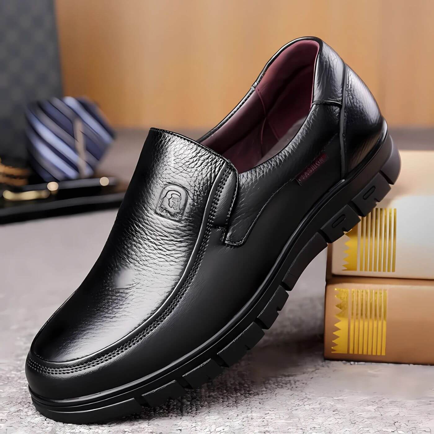 Aubin - Chaussures orthopédiques en cuir