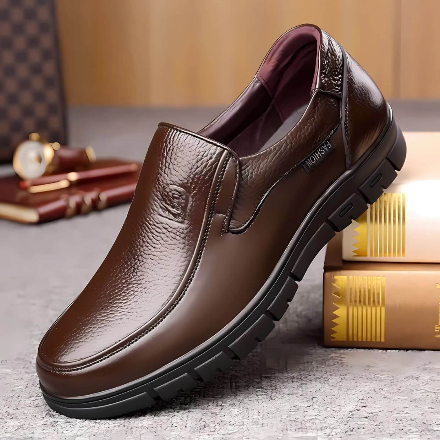 Aubin - Chaussures orthopédiques en cuir