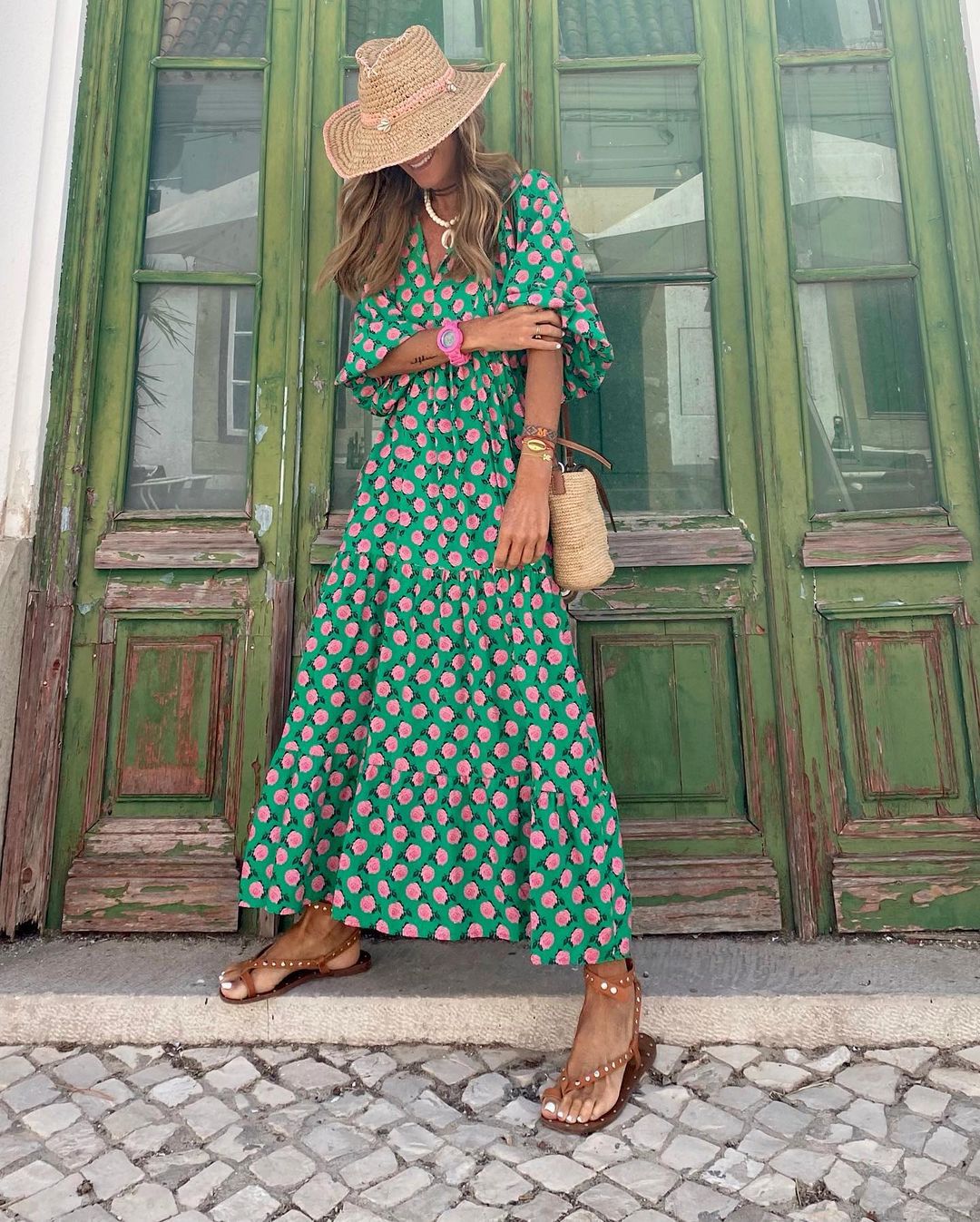 Perrine – Robe maxi bohème et élégante