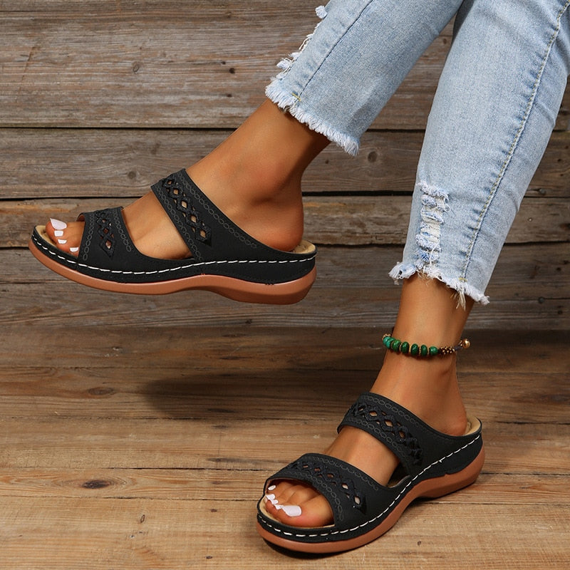 Jehanne – Sandales orthopédiques chic et confortables