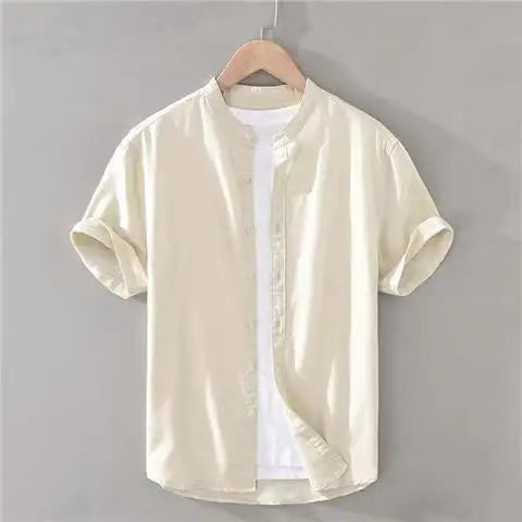 François – Chemise d’été en coton et lin