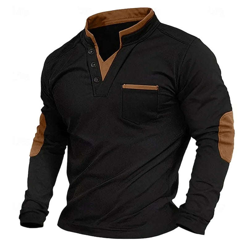 Marc – Sweat à col V élégant pour homme