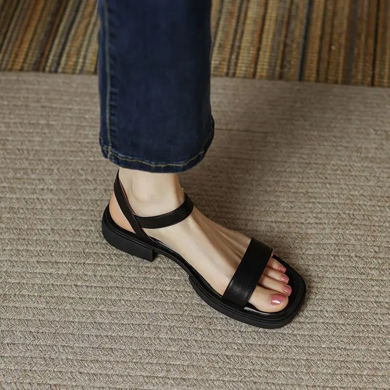 Honorine – Sandales élégantes avec semelle en cuir