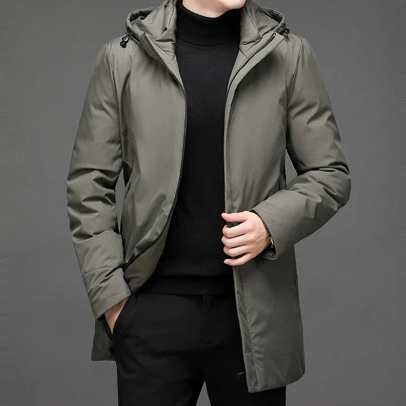 Victorien - Manteau d’hiver doublé pour l’homme moderne