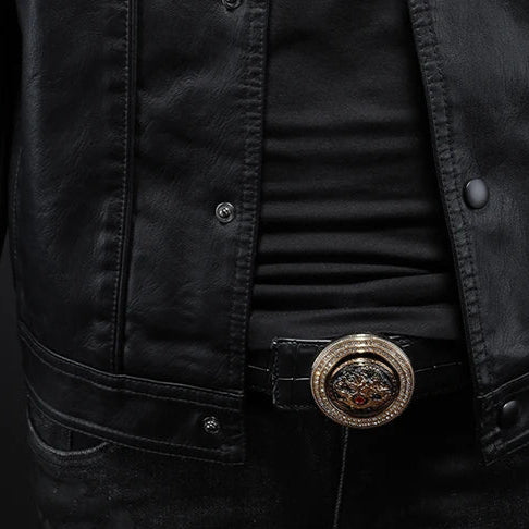 Guy – Veste en cuir Rider