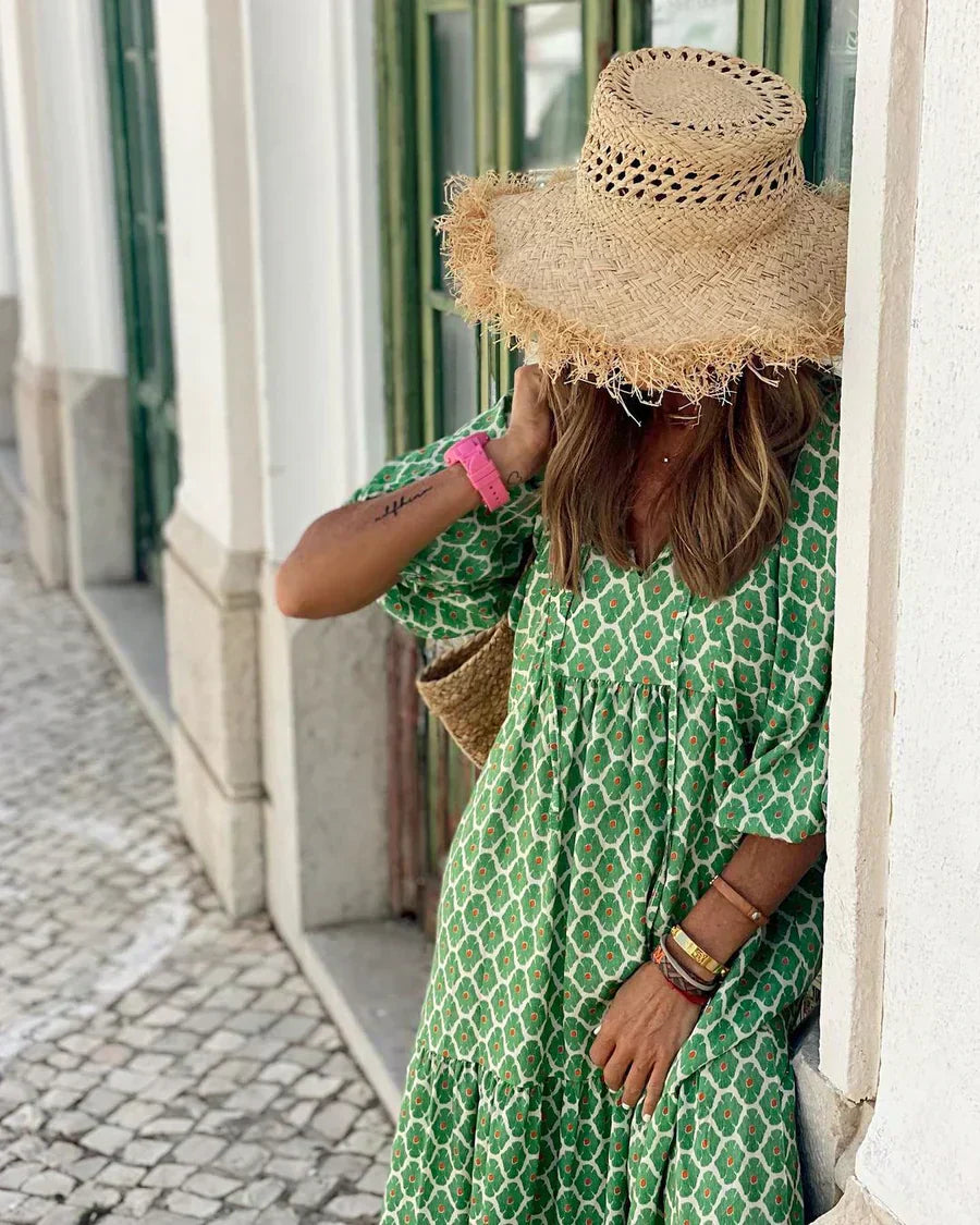 Perrine – Robe maxi bohème et élégante