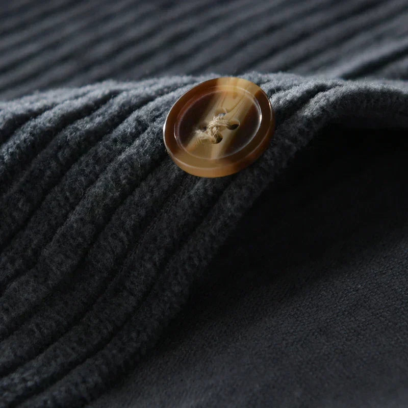 Émile – Chemise en velours côtelé élégante