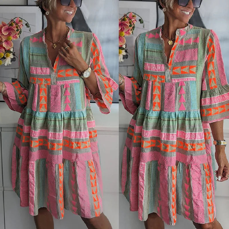 Soline – Robe de printemps élégante et fluide