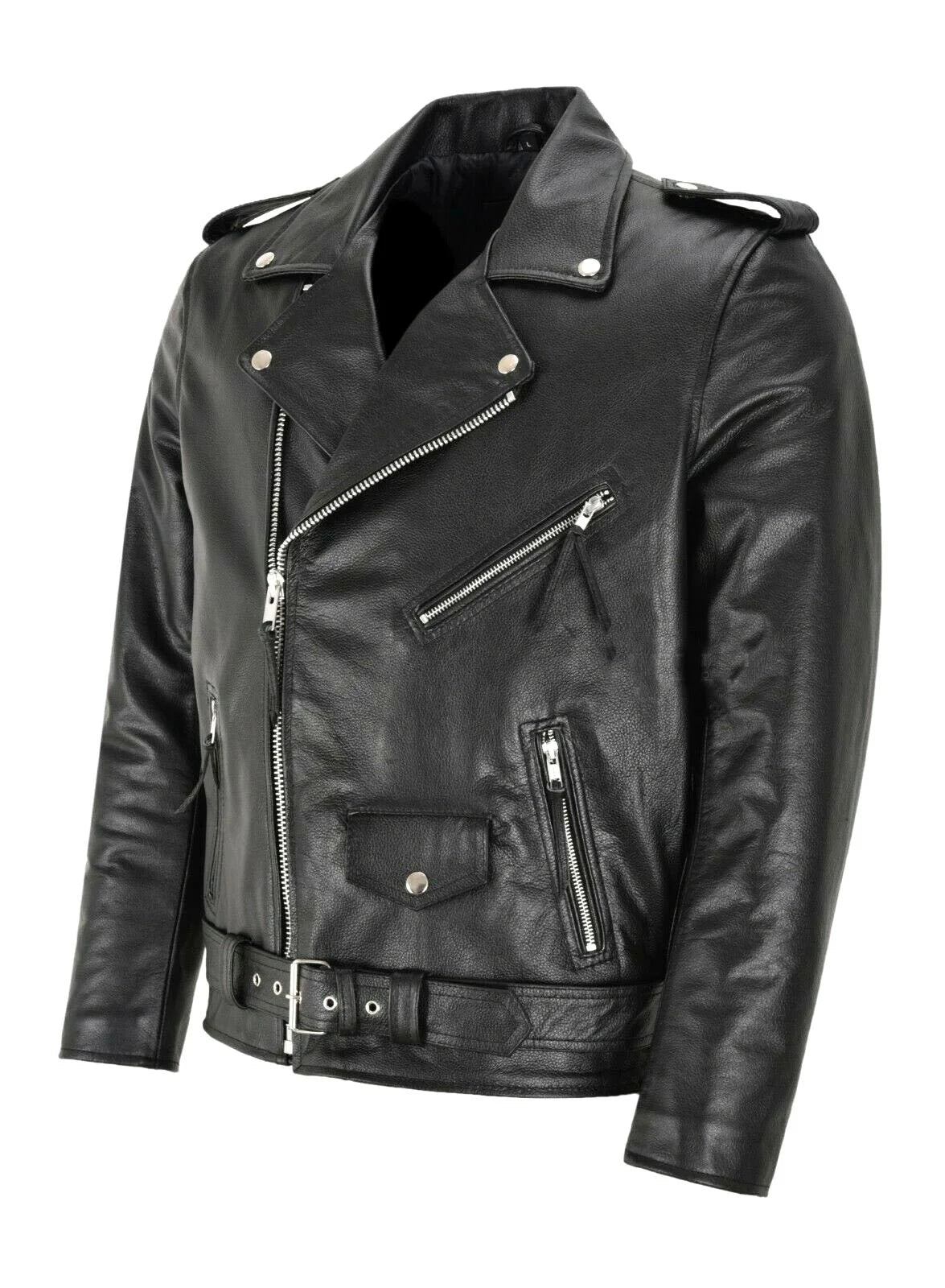 Nicolas – Veste bomber élégante en cuir