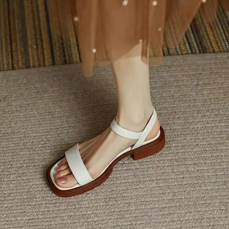 Honorine – Sandales élégantes avec semelle en cuir