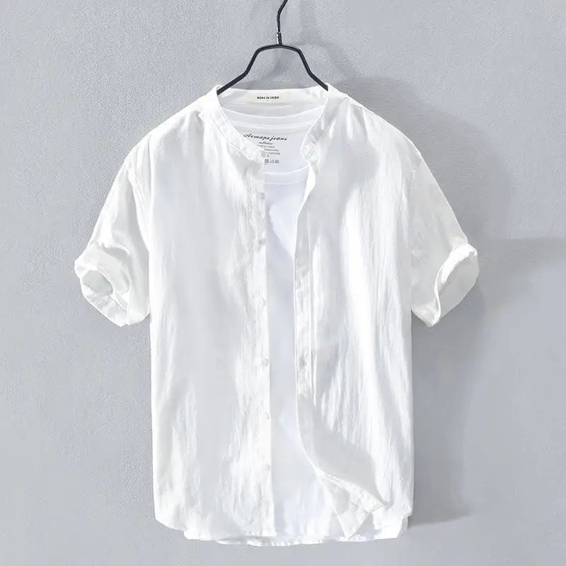 François – Chemise d’été en coton et lin