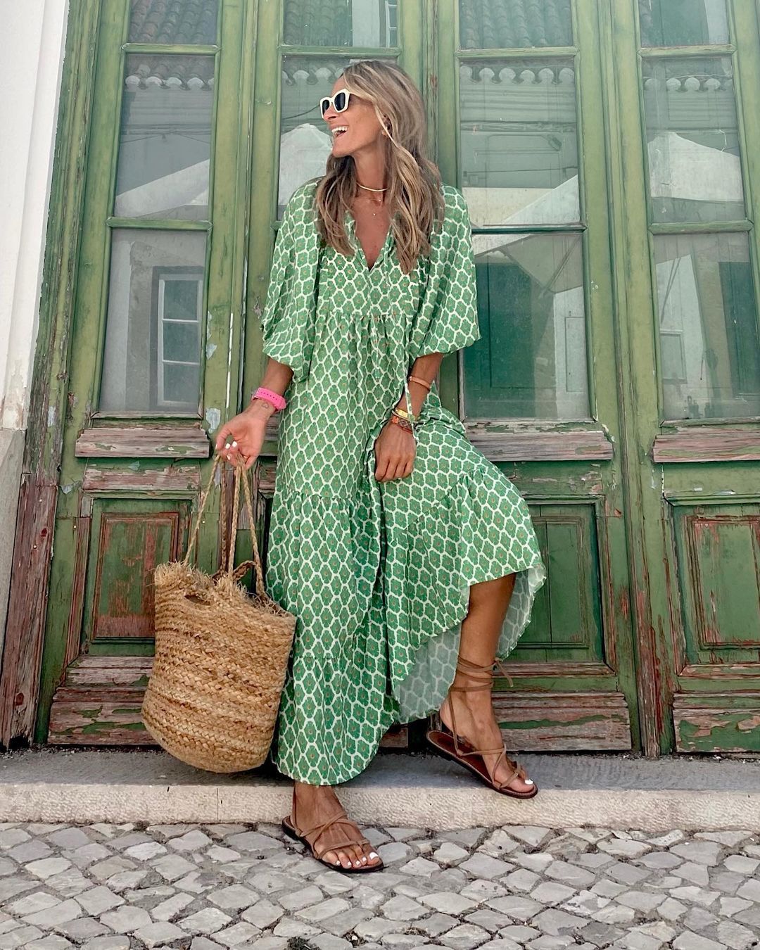 Perrine – Robe maxi bohème et élégante