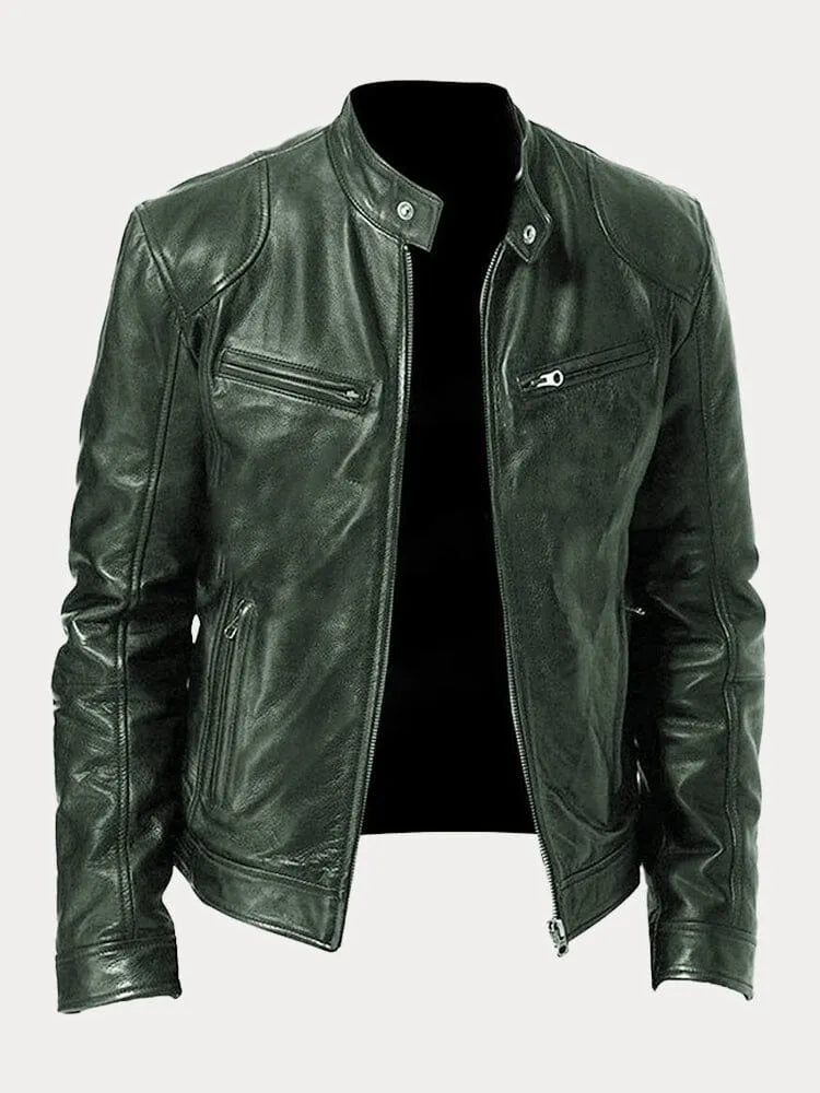Serge – Veste en cuir élégante et polyvalente