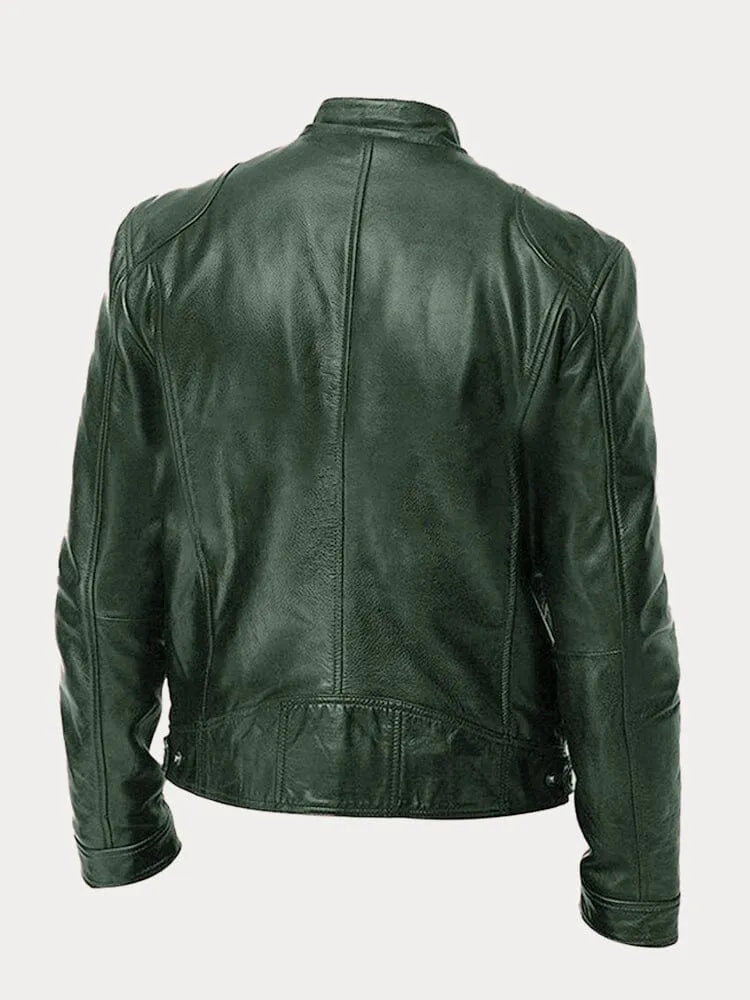 Serge – Veste en cuir élégante et polyvalente