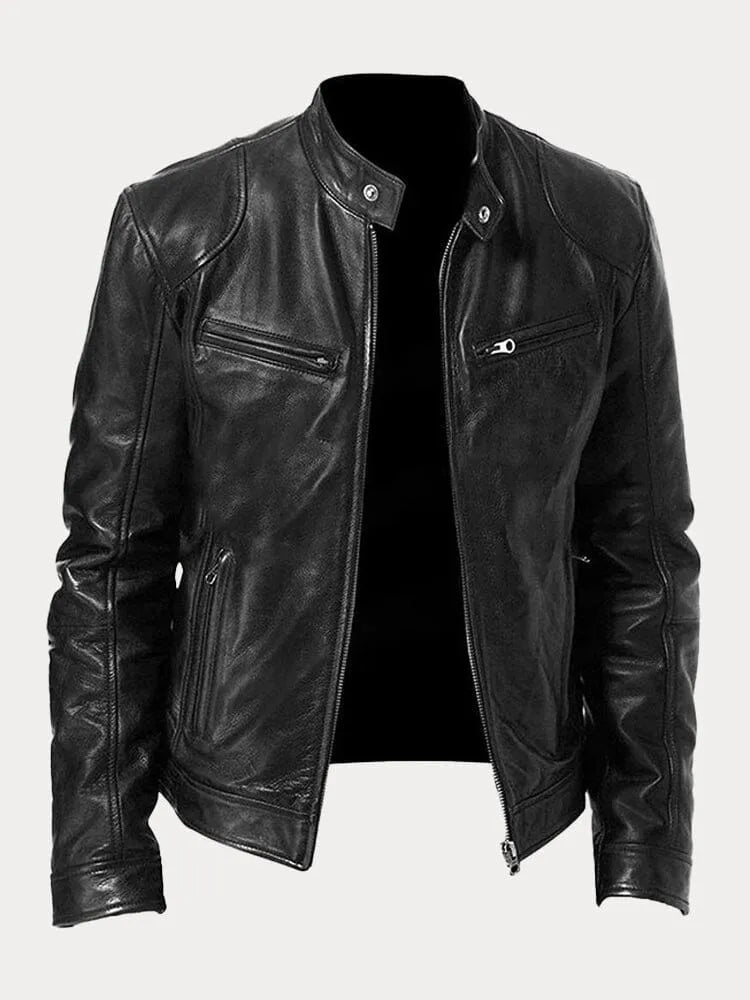 Serge – Veste en cuir élégante et polyvalente