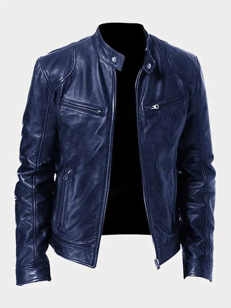 Serge – Veste en cuir élégante et polyvalente