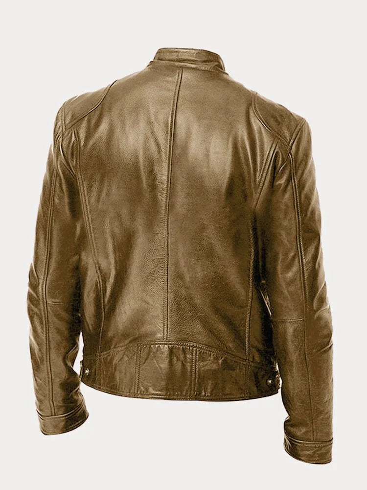 Serge – Veste en cuir élégante et polyvalente