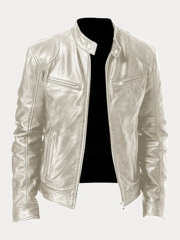 Serge – Veste en cuir élégante et polyvalente