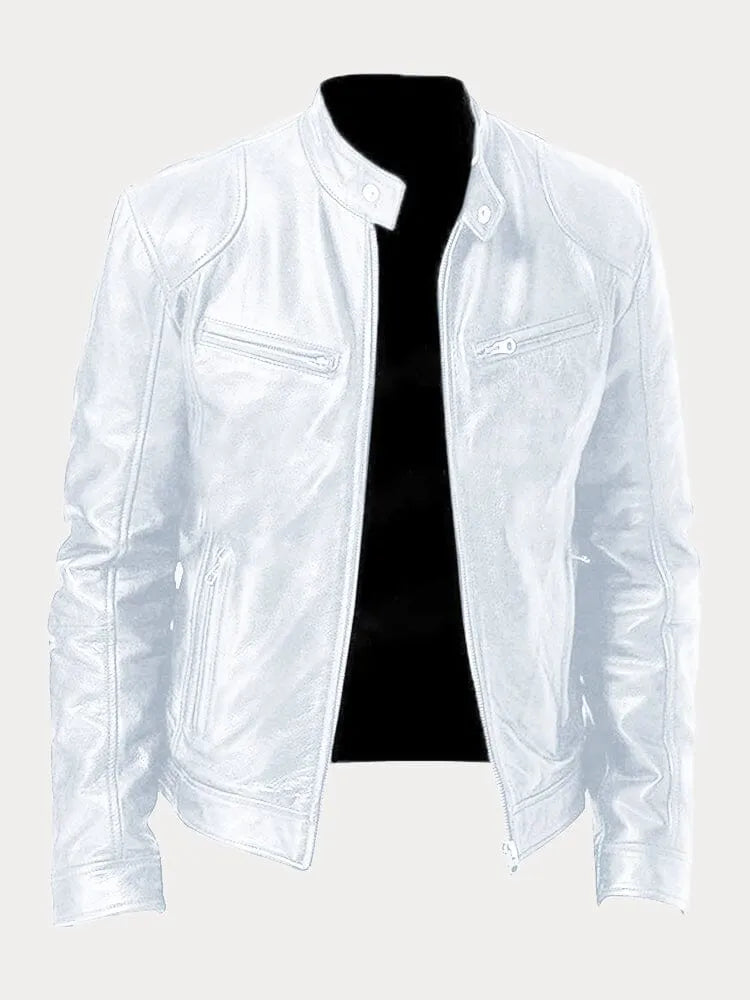 Serge – Veste en cuir élégante et polyvalente